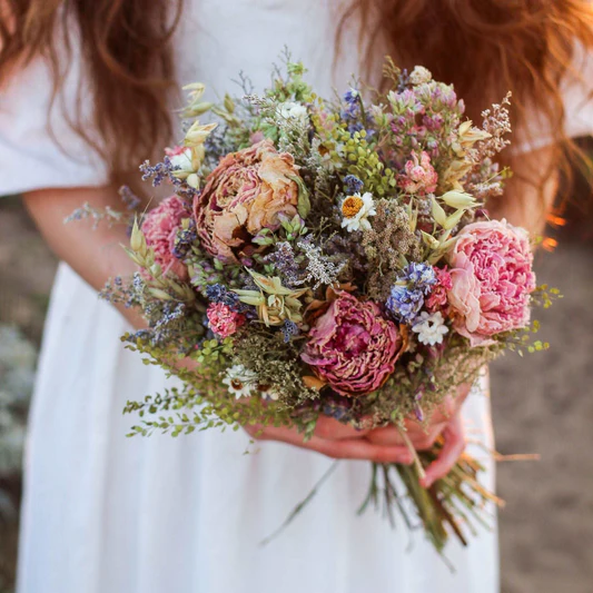 Bridal Peony Bouquet